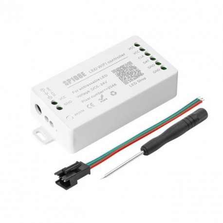 Contrôleur de ruban digital SPI WIFI IOS/Android – SP108E