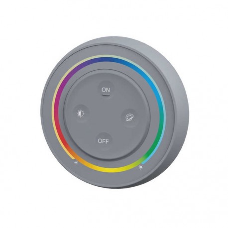 Télécommande tactile RGB+CCT murale et portative - MiBoxer S2- Gris