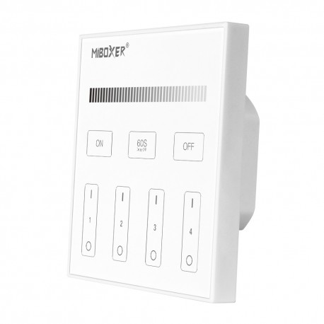 Télécommande murale DMX dimmer 4 zones - MiBoxer X1