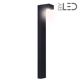 Borne LED extérieure Anthracite - 6 Watts - TRACK - 80 cm