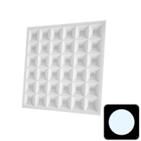 Lot de 10 dalles LED 600 x 600 – Blanc pur - 230V - Matrx