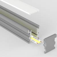 Profilé aluminium sol pour ruban LED - F02 - CRAFT