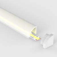 Profilé PVC IP68 étanche pour ruban LED - CRAFT - O03