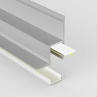 Profilé aluminium cornière plafond et mur pour ruban LED - B01 - CRAFT