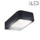 Applique LED murale extérieure anthracite - 6W - 230V - ICONE