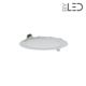 Dalle LED ronde 12 W encastrable - extra plate - SUNNY-12