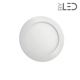 Dalle LED ronde 12 W encastrable - extra plate - SUNNY-12