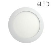 Dalle LED ronde 15 W encastrable - extra plate - SUNNY-15