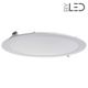 Dalle LED ronde 24 W encastrable - extra plate - SUNNY-24