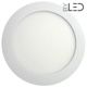 Dalle LED ronde 24 W encastrable - extra plate - SUNNY-24