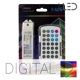 Kit mini télécommande radio pour ruban LED RGB Digital