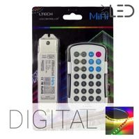 Kit télécommande radio pour ruban LED SPI RGB Digital