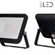 Shape – Projecteur LED ultra plat 30W Noir - 230V - extérieur/intérieur