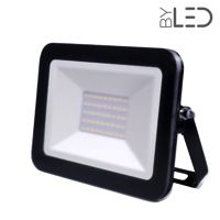 Projecteur LED ultra plat 30W Noir - Shape