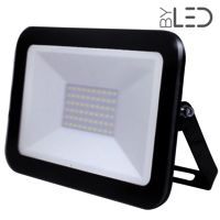 Shape – Projecteur LED ultra plat 50W Noir - 230V - extérieur/intérieur