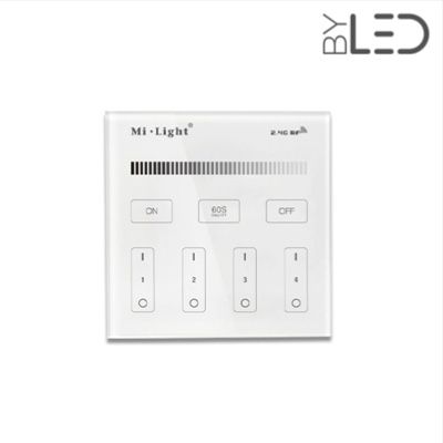 Télécommande murale 4 zones Dimmer - Milight B1