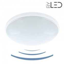 Plafonnier LED à détecteur 18W - GLOBE-18