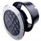 Spot LED encastré de sol inox 24V 12 W - Terra 12 - RGB