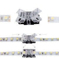 Jonction rapide ruban LED IP20 8mm - 2 pôles