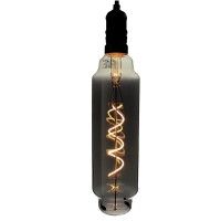 Ampoule LED à filament Spirale Cylindre Smoky - E27 - 4W - 2200K - Dimmable - TT80