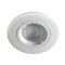 Spot encastrable IP65 pour LED GU10 – rond – blanc