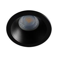 Spot rond encastrable anti-éblouissement IP65 – BBC – LED GU10 – DEEEP Noir