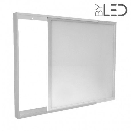 Cadre alu pour montage en applique Dalle LED 600x600 43W