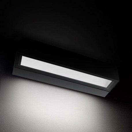 Applique LED murale étanche rectangulaire 12W - 230V - KRISS-12