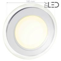 Spot LED en verre 16W - Glass 16 Rond