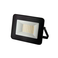 Projecteur LED ultra plat 30W - Noir - 230V - Swift