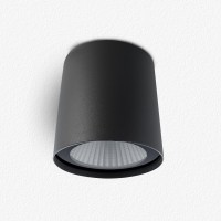 Spot LED plafonnier en applique étanche 12W - Anthracite - STACK