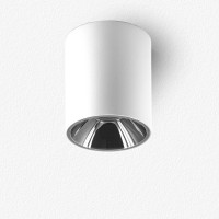 Spot LED en applique plafond réflecteur canon de fusil 7W - Blanc - Glaze