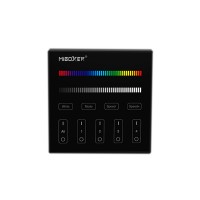 Télécommande murale 4 zones RGB + blanc - MiBoxer B3 - Noir