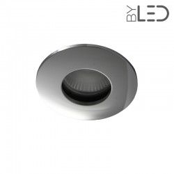 Spot encastrable collerette ronde convex SPLIT - Chrome