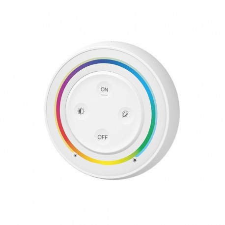 Télécommande tactile Dimmer/CCT murale et amovible - Température de couleur - MiBoxer S1- Blanc