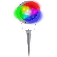 Spot LED à piquer 12W - 12V - Spike 12 - Gris - RGB + Blanc chaud