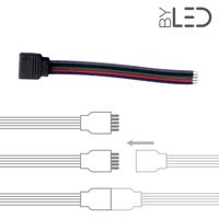 Connecteur ruban LED RGB+W 5 broches