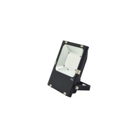 Projecteur LED ultra plat 30W - 110° - IP65 - 230V - Noir - Gamma