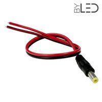 Connecteur alimentation Jack (mâle ou femelle) + câble 30 cm