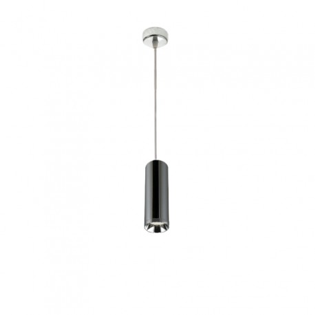 Luminaire suspendu GU10 115cm Noir chromé