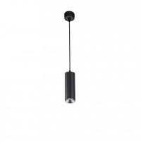 Luminaire suspendu GU10 115cm - noir sablé