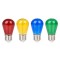 Guirlande 10m + 12 ampoules LED colorées