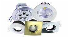 spot led encastrable fixe orientable