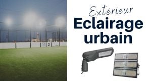 éclairage urbain public